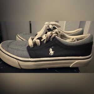 Lightly Used Ralph Lauren Sneakers Size 1.